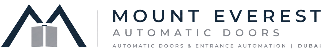 mount everest automatic doors logo